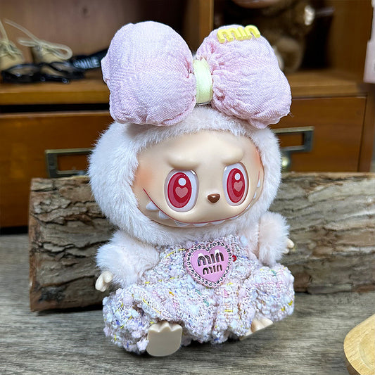 Labubu 4inch bag charm clothes outfits - 062307