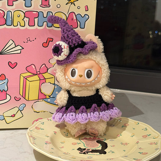 Labubu 4inch bag charm clothes outfits - MXM-WSJ02