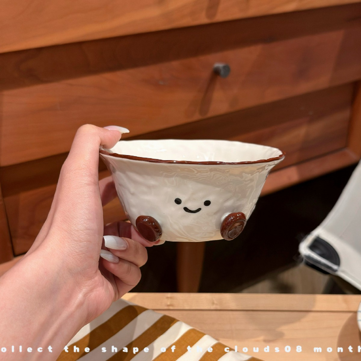 Adorable short leg bowl 5inch 300ml - Functional Design