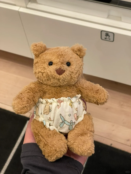 Bartholomew bear cute custom clothes outfits - puppy pull-ups (Tiny/Medium)