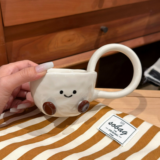 Adorable short coffee mug cup 200ml - Functional Design