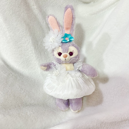 4inch bag charm cute custom clothes outfits - flower dress - 050724/050725/050726