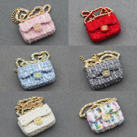4inch bag charm cute custom bags - multiple color flap bags 0623B18-0623B24