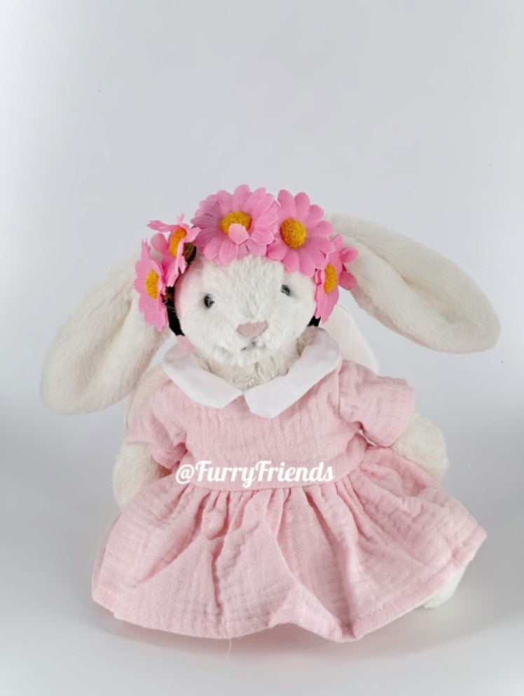 8inch jellycat small bashful bunny cute custom clothes outfits