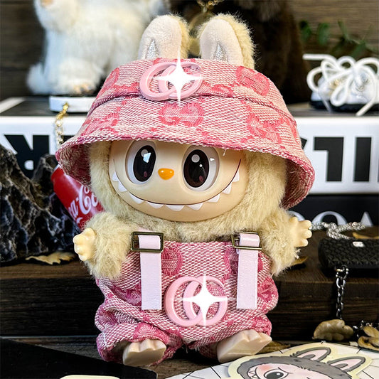 Labubu 4inch bag charm clothes outfits - MY09