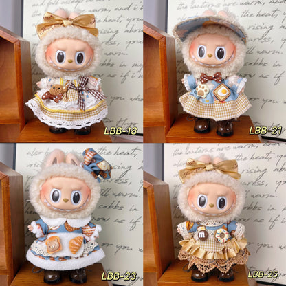 4inch Disney bag charm cute custom clothes outfits - multiple style dress - 0507