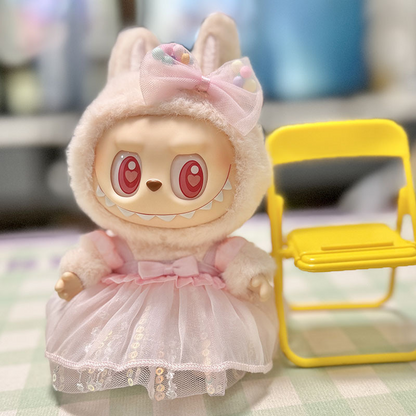 4inch bag charm cute custom clothes outfits - colorful dress - 020224/020225/020226
