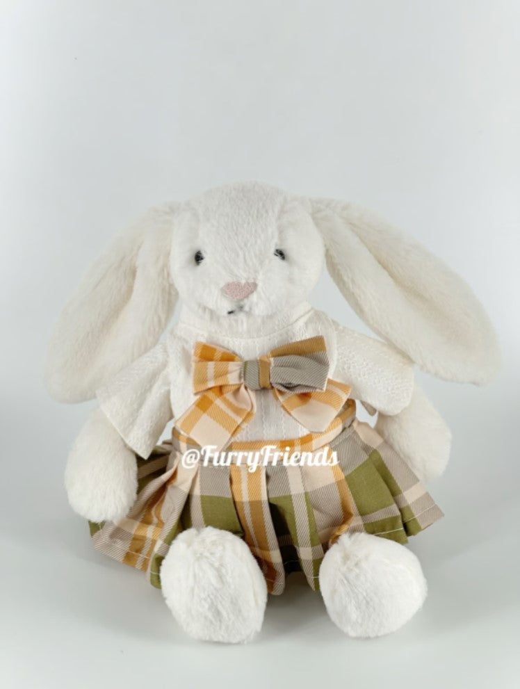 8inch jellycat small bashful bunny cute custom clothes outfits