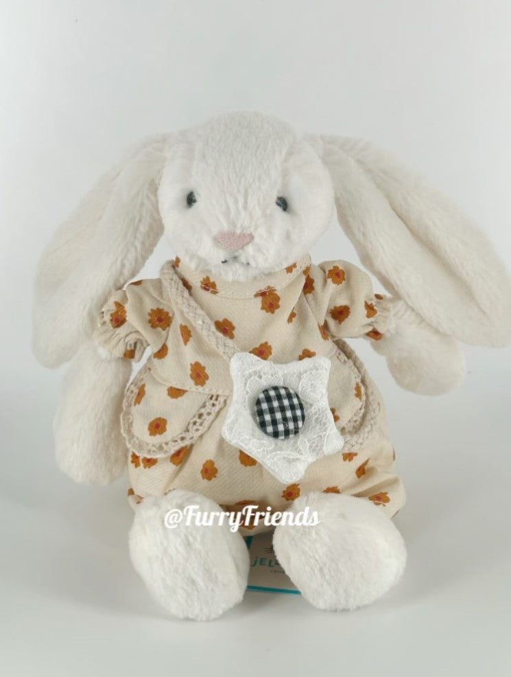 8inch jellycat small bashful bunny cute custom clothes outfits