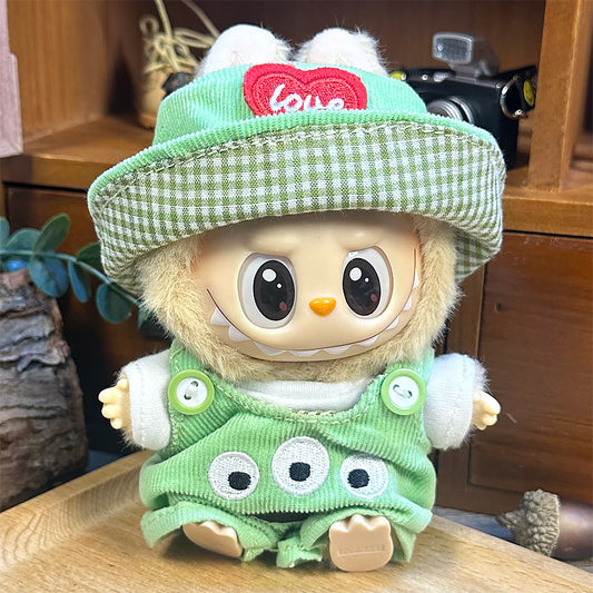 Labubu 4inch bag charm clothes outfits - 062313