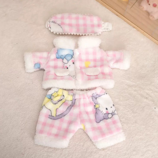 Pink 3-Piece Set Pajamas cute clothes outfits -