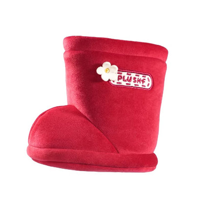 PlushWoods - Red Boots flowerpot planter plush