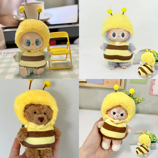 4inch bag charm cute custom clothes outfits - honey bee