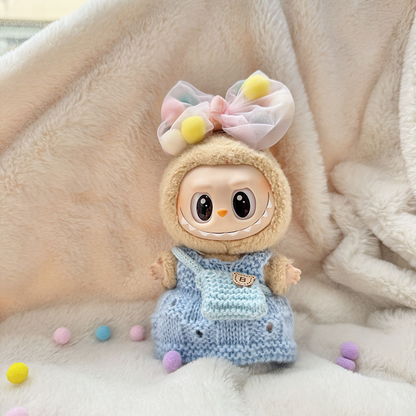 4inch bag charm cute custom clothes outfits - colorful sweater - 020204/020205/020206/020207