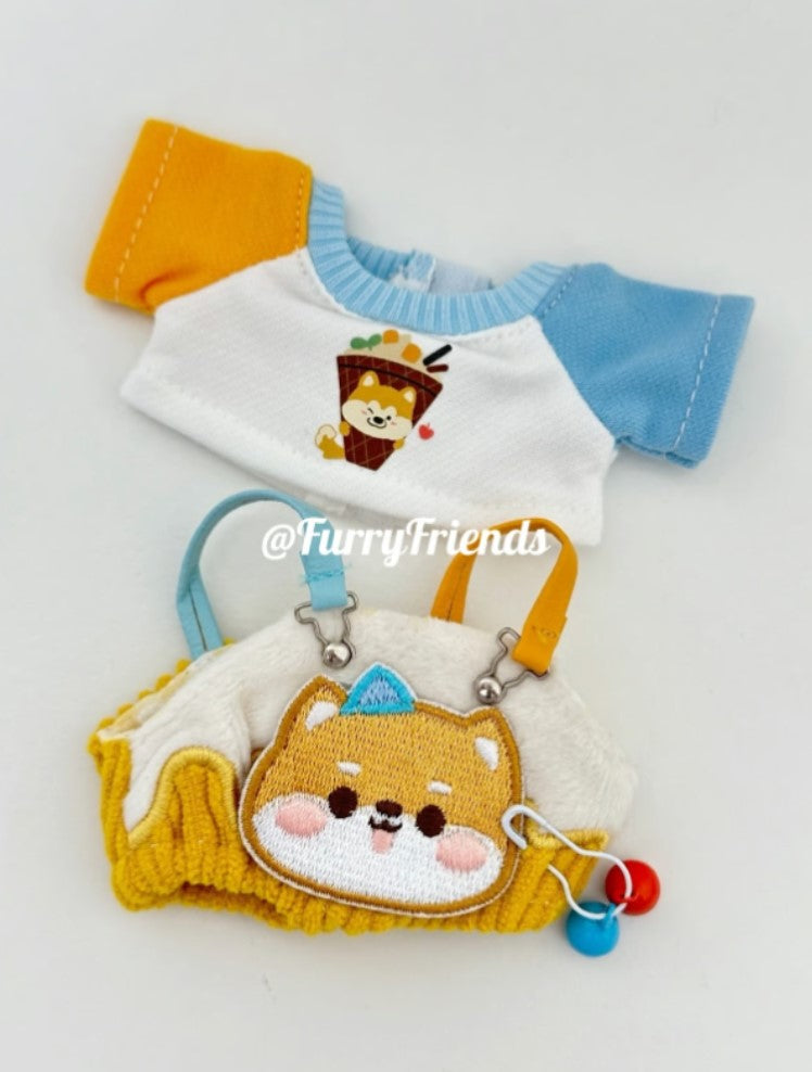 4inch bag charm cute custom clothes outfits - shiba