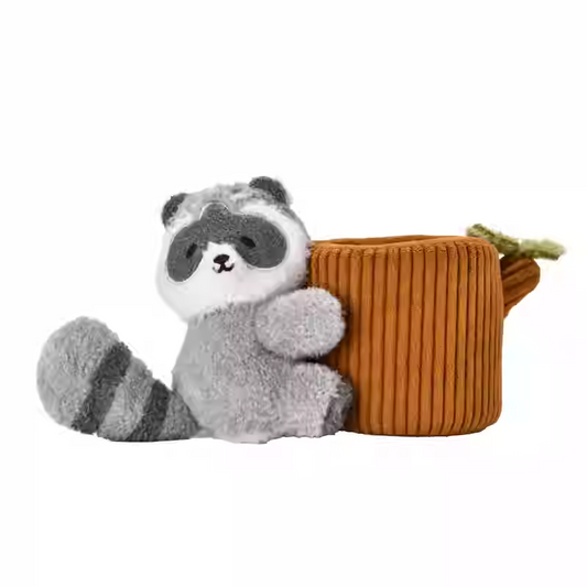 Plushf - Raccon flowerpot planter plush