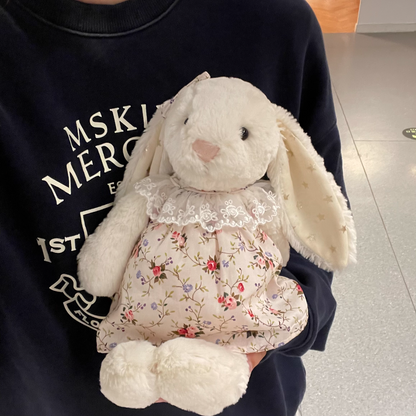 Bartholomew bear cute custom clothes outfits - Rose floral dress - FX27 (Medium/Large/Huge)