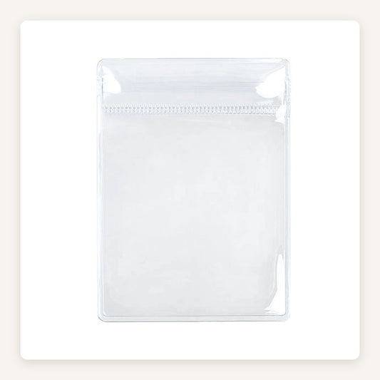 Plush Hang Tag Protectors – Clear Resealable Sleeves, Pack of 10