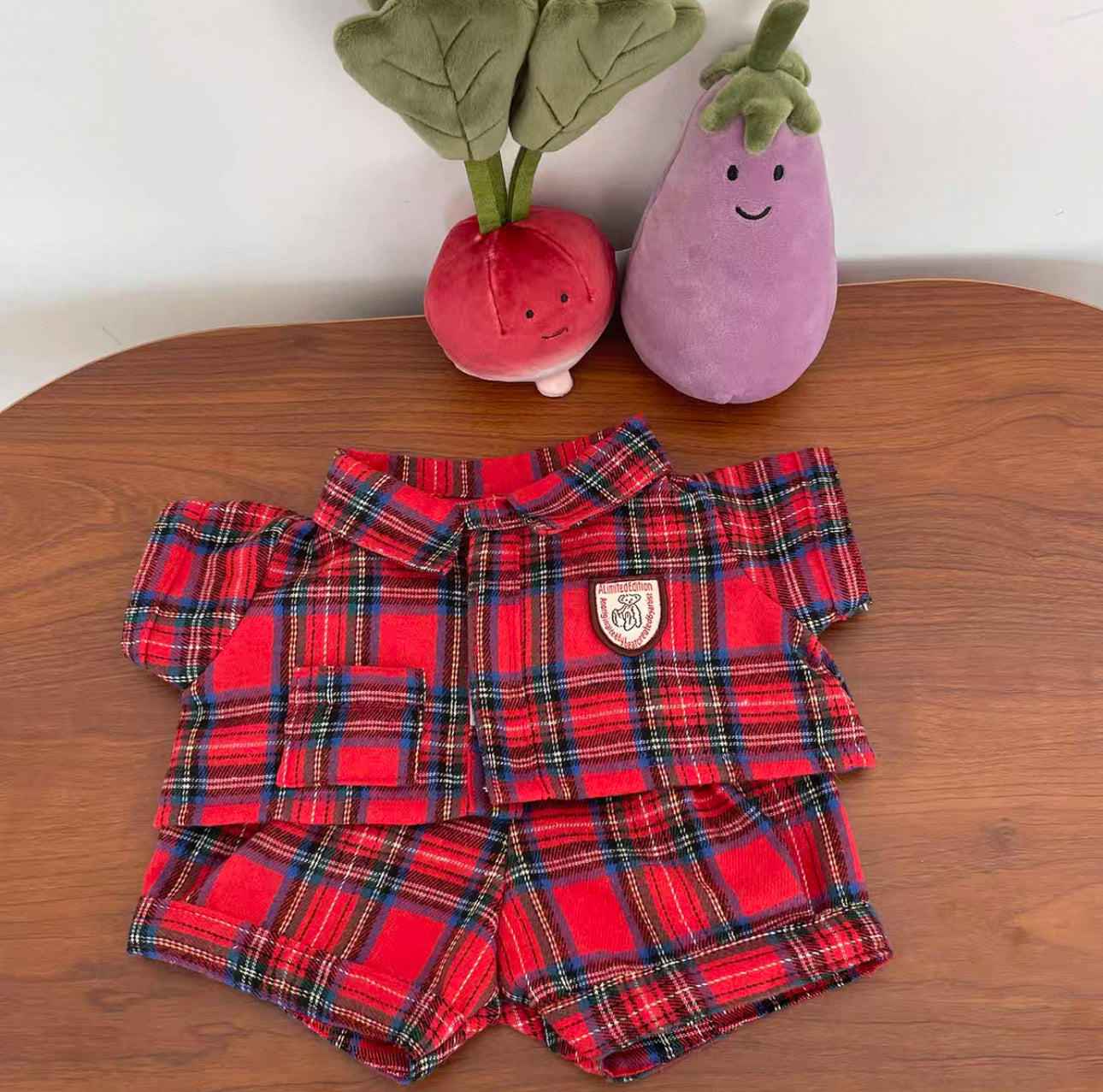 plush cute custom clothes outfits - Christmas bedtime(medium/large/huge)