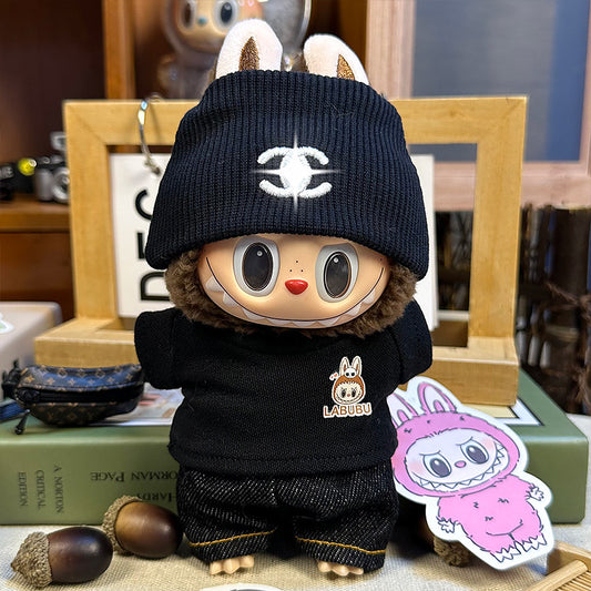 Labubu 4inch bag charm clothes outfits - 062301