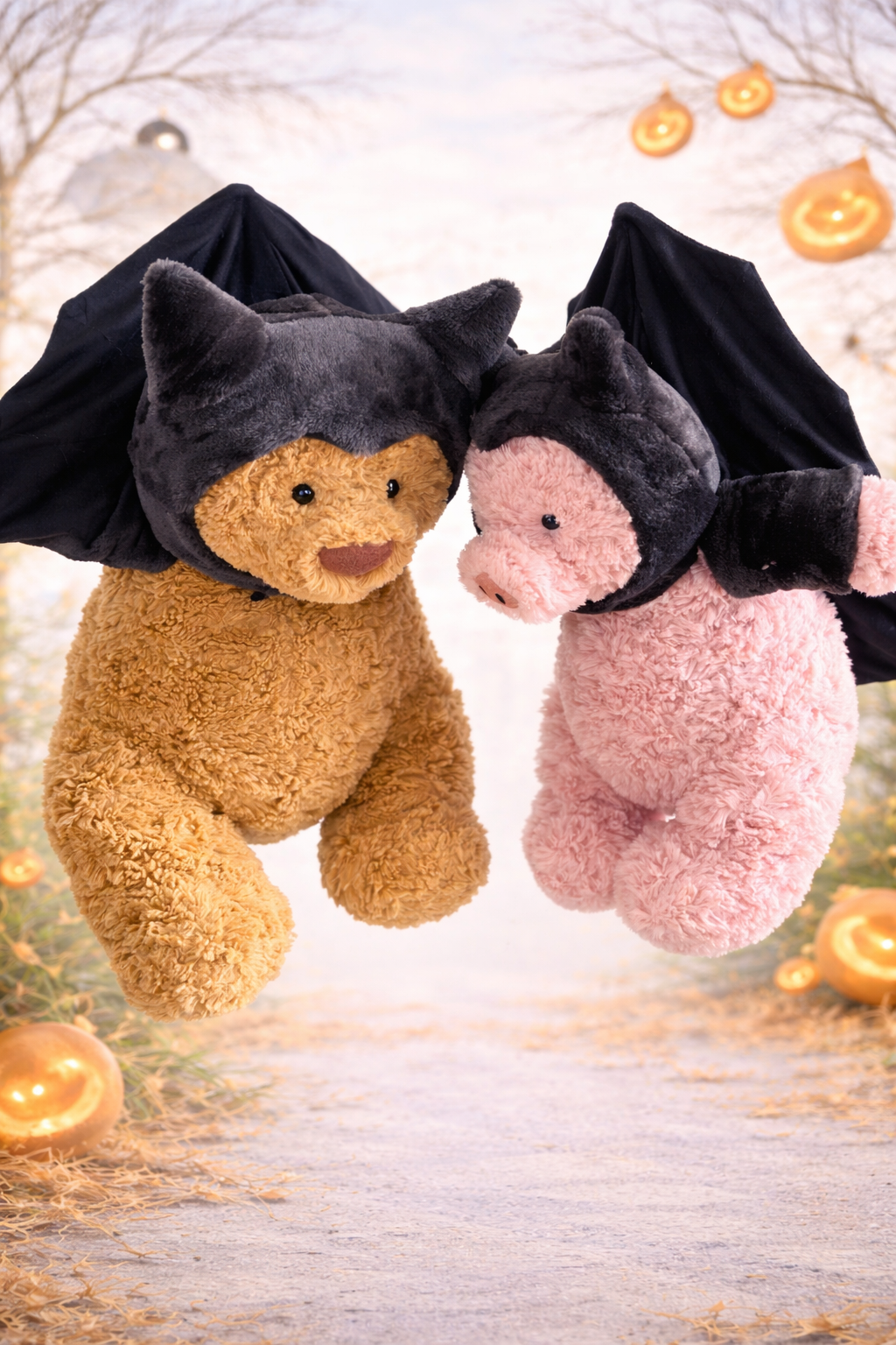 Bat Costume for Bartholomew Bear Plush – 6–16 Inch Outfit