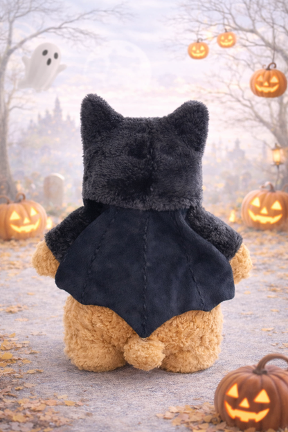 Bat Costume for Bartholomew Bear Plush – 6–16 Inch Outfit