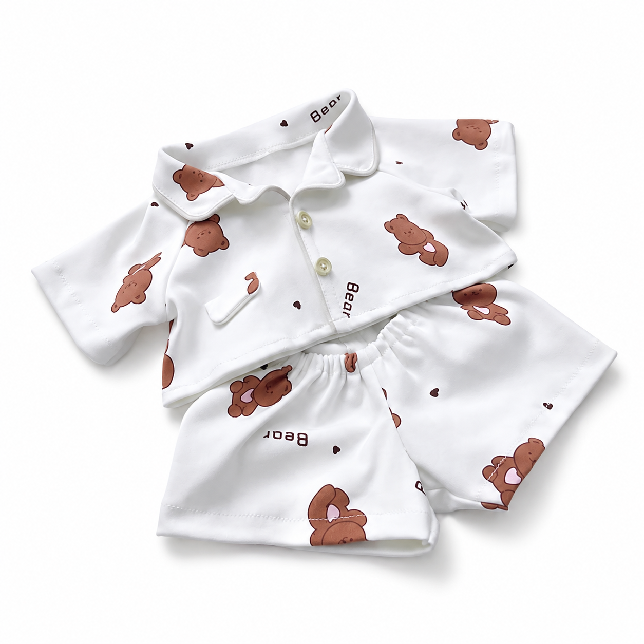 Bartholomew bear cute clothes outfits - Heart Bear Loungewear Set