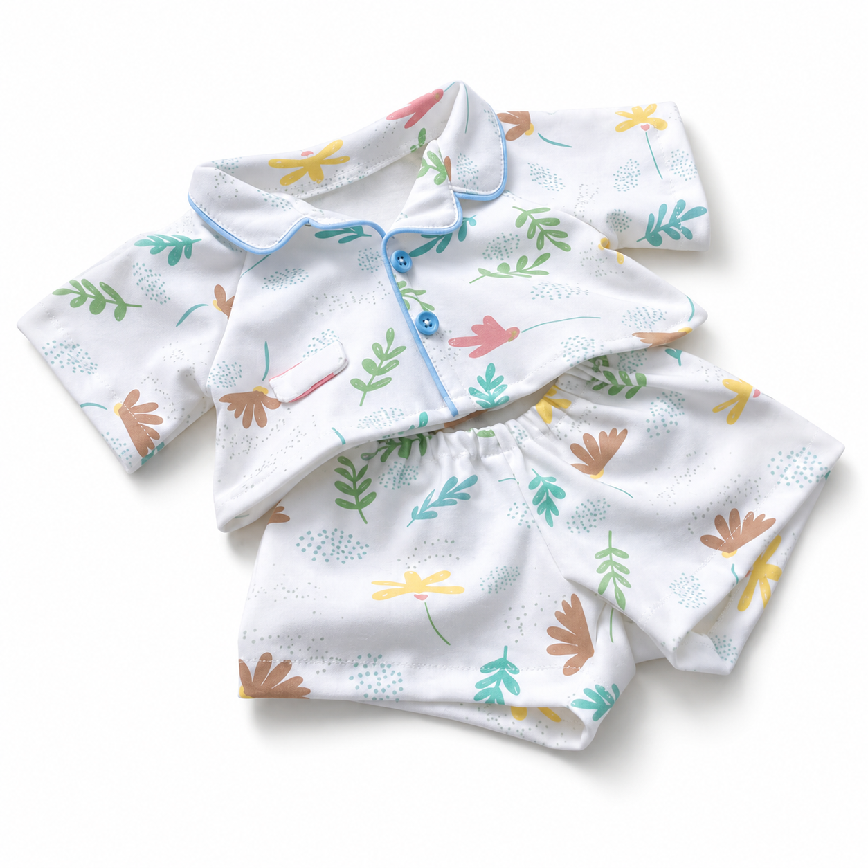 Bartholomew bear cute clothes outfits - Mint Leaf Loungewear Set