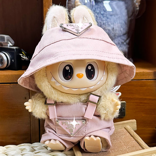 Labubu 4inch bag charm clothes outfits - MY04