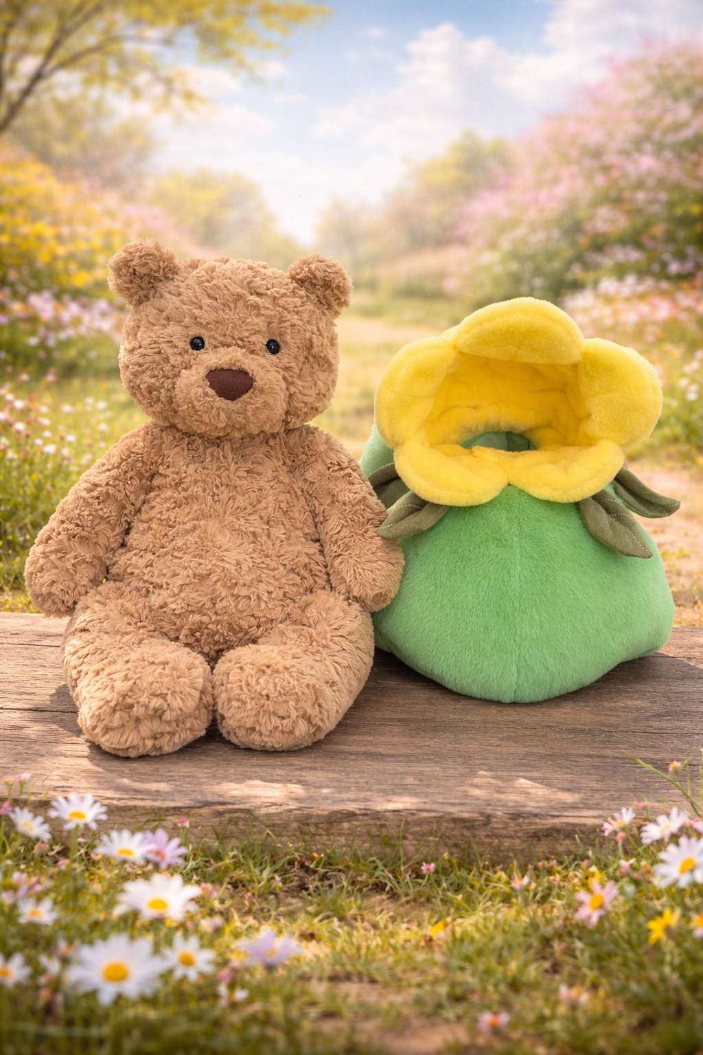 Daffodil Costume for Bartholomew Bear Plush | 7–16 Inch Daffodil Costume for Bartholomew Bear Plush | 7–16 Inch