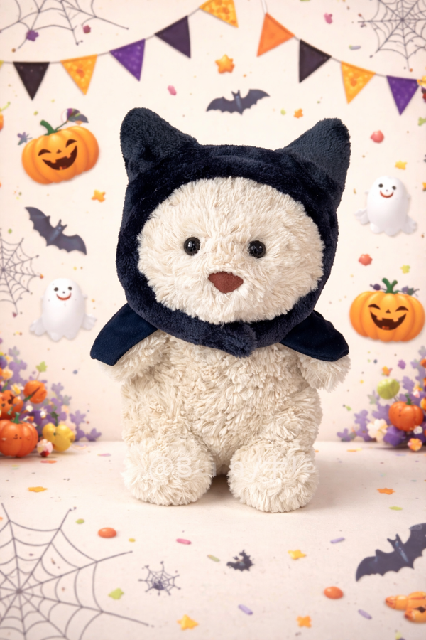 Bartholomew Bear Junior clothes outfits - Bat