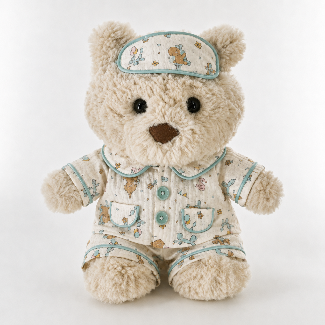 Bartholomew Bear Junior clothes outfits - Balloon Puppy Pajamas