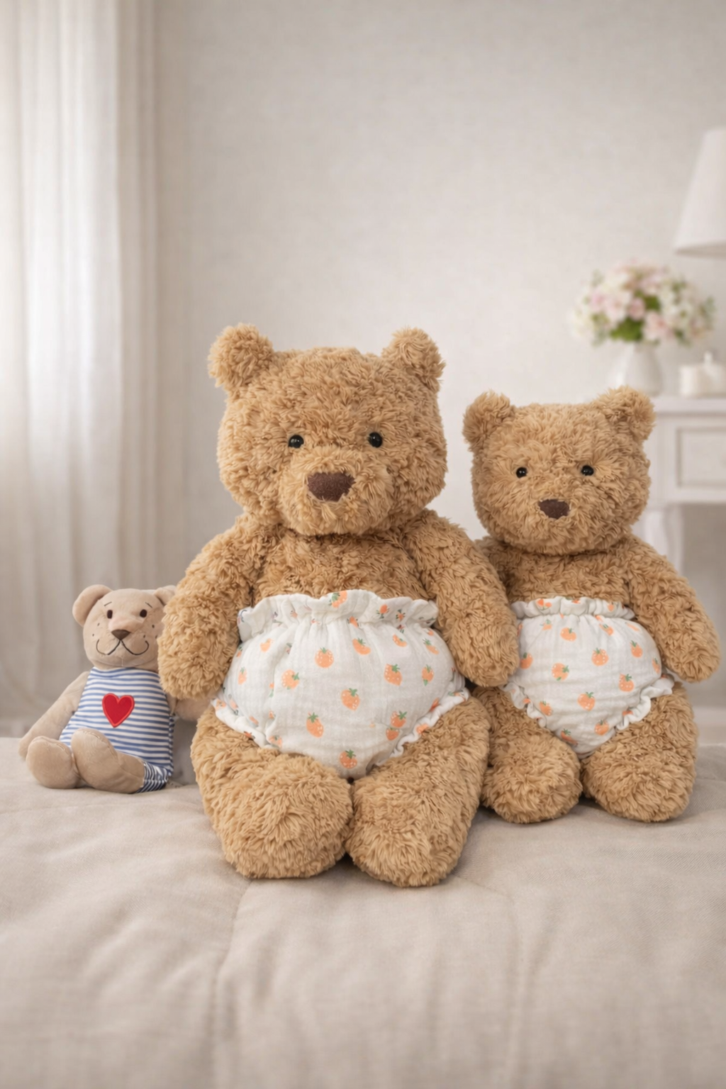 Bartholomew bear cute custom clothes outfits - Strawberry Pull-ups