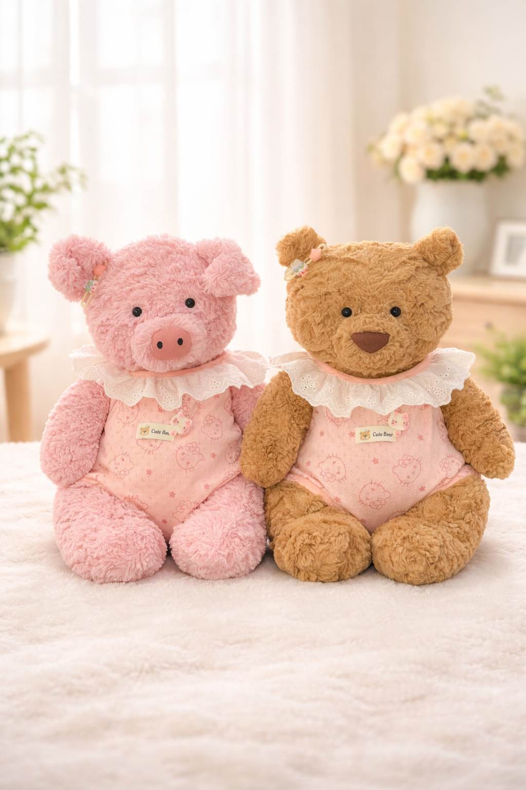 Bartholomew Bärenkleidung - Rosen-Strampler - FX28 (Klein/Mittel/Groß/Riesig)