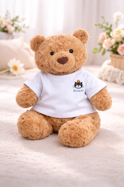 Bartholomew bear clothes outfits - White Cat T-shirts