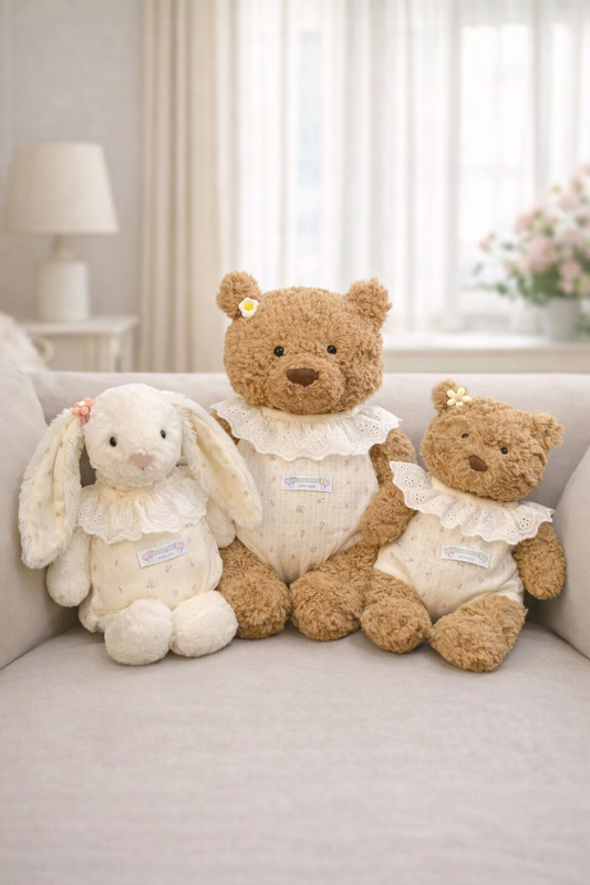 Bartholomew Bärenkleidung - Rosen-Strampler - FX28 (Klein/Mittel/Groß/Riesig)