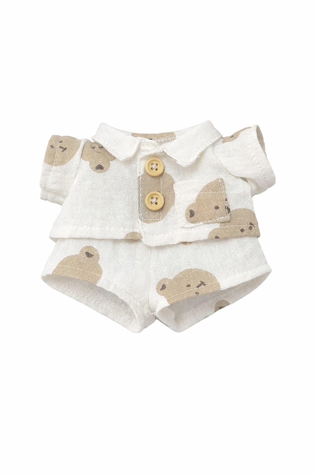 Bartholomew bear plush cute custom clothes outfits - Little Bear Sleepwear