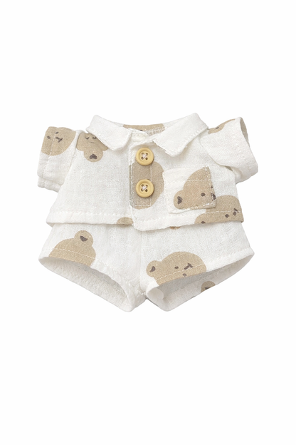 Bartholomew bear plush cute custom clothes outfits - Little Bear Sleepwear