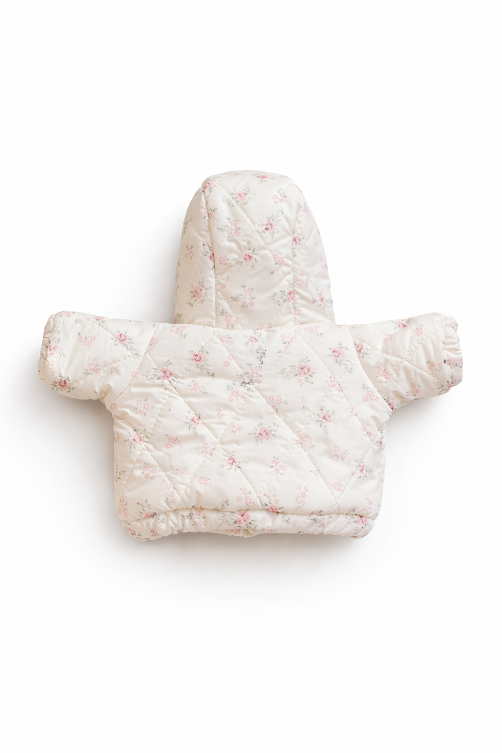 Bartholomew bear cute clothes outfits - Floral puffer jacket