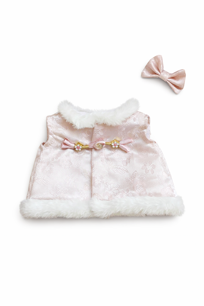 Bartholomew bear clothes outfits - Pink Chinese New Year Outfit