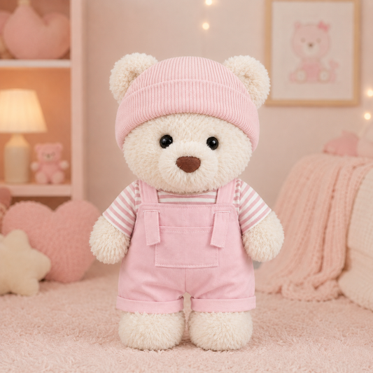 Bartholomew Bear Junior clothes outfits - Pink Seafarer