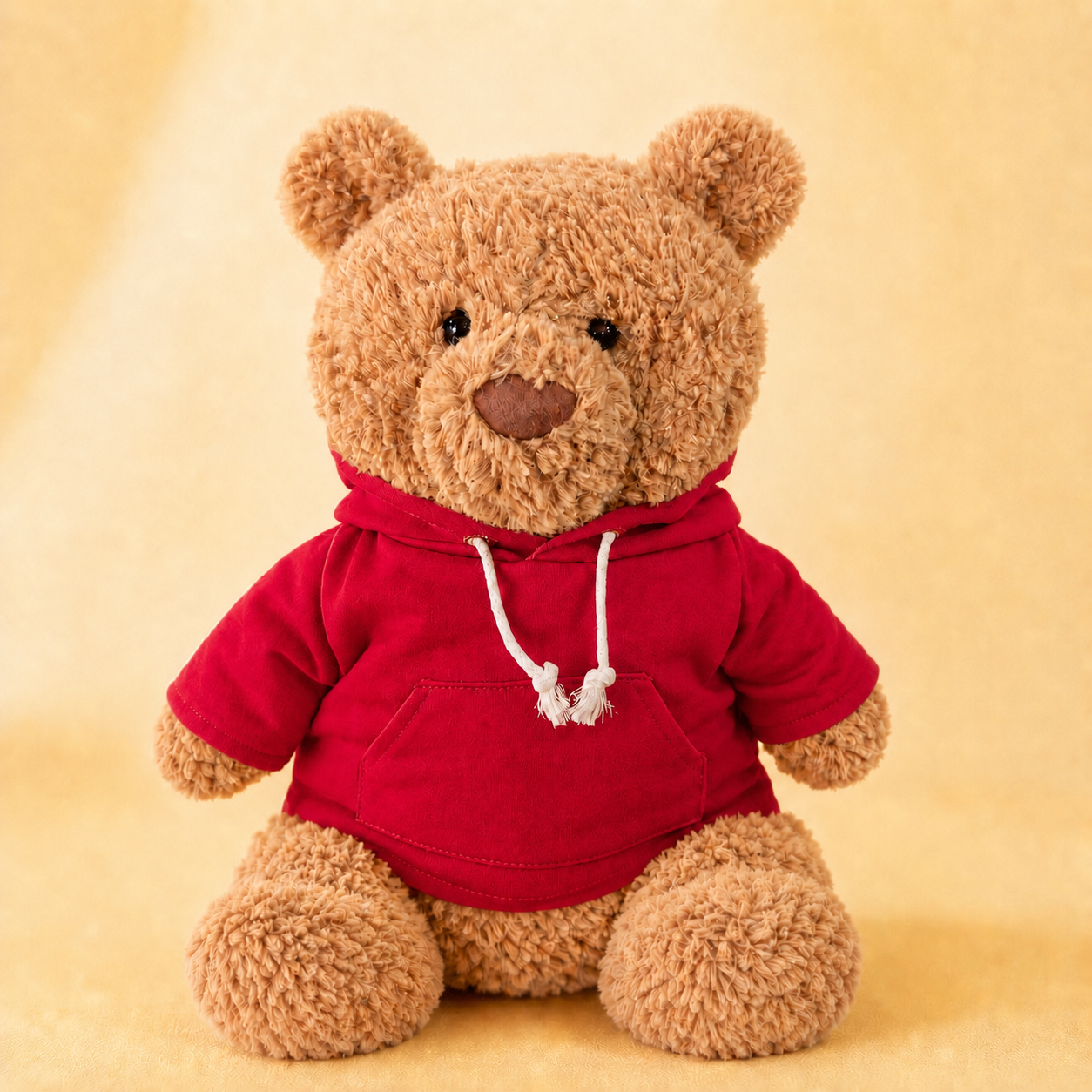Large Bartholomew Bear & 16" Plush Clothes Outfit - Red Hoodie
