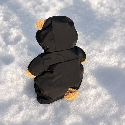 COMING SOON*Bartholomew bear cute clothes outfits - Black TNF Winter Jacket Outfit Set