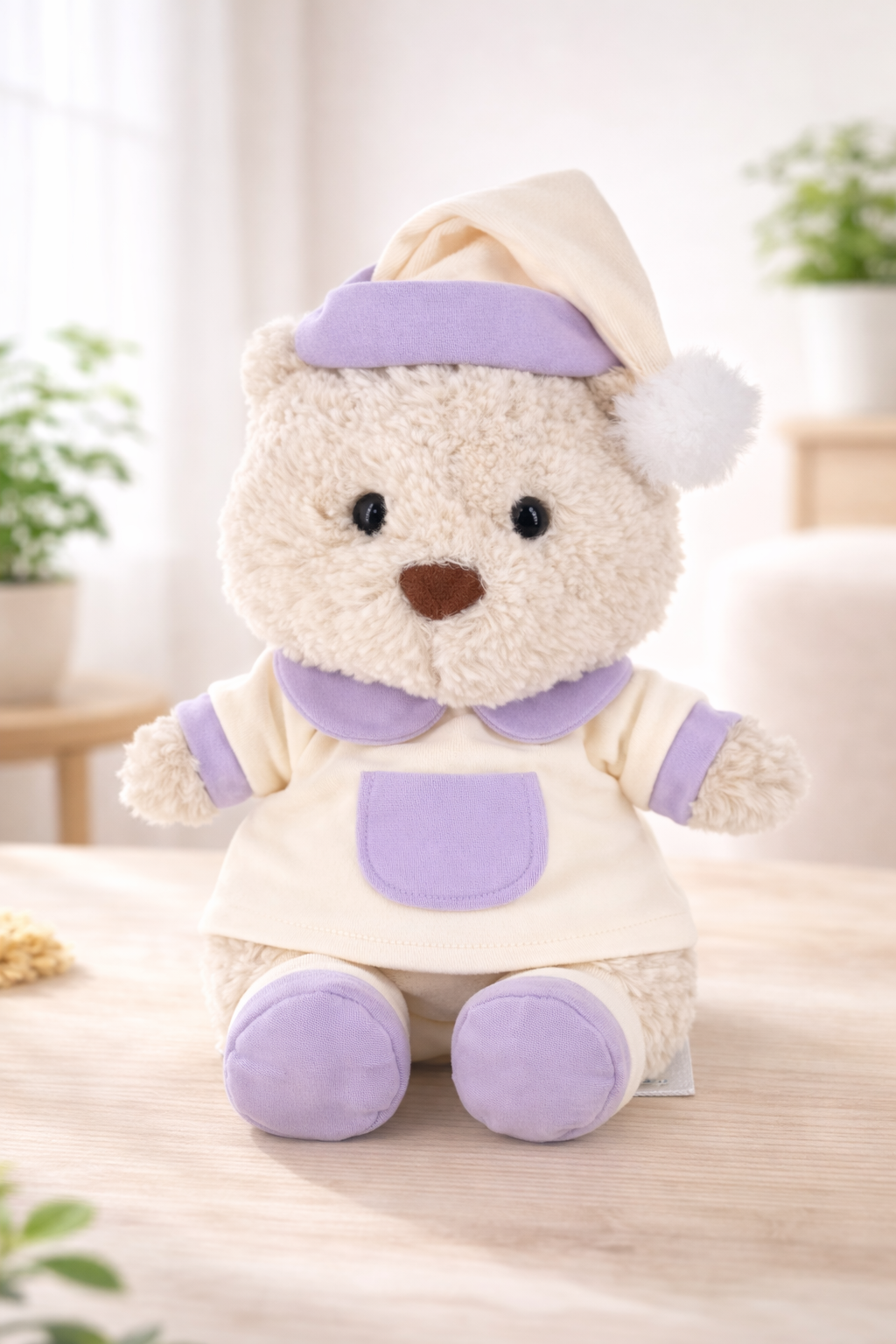 Bartholomew Bear Junior clothes outfits - Purple Loungewear Set