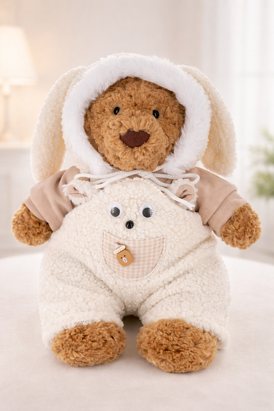 Medium Bartholomew bear clothes outfits - Cute Mouse 3-Piece Set