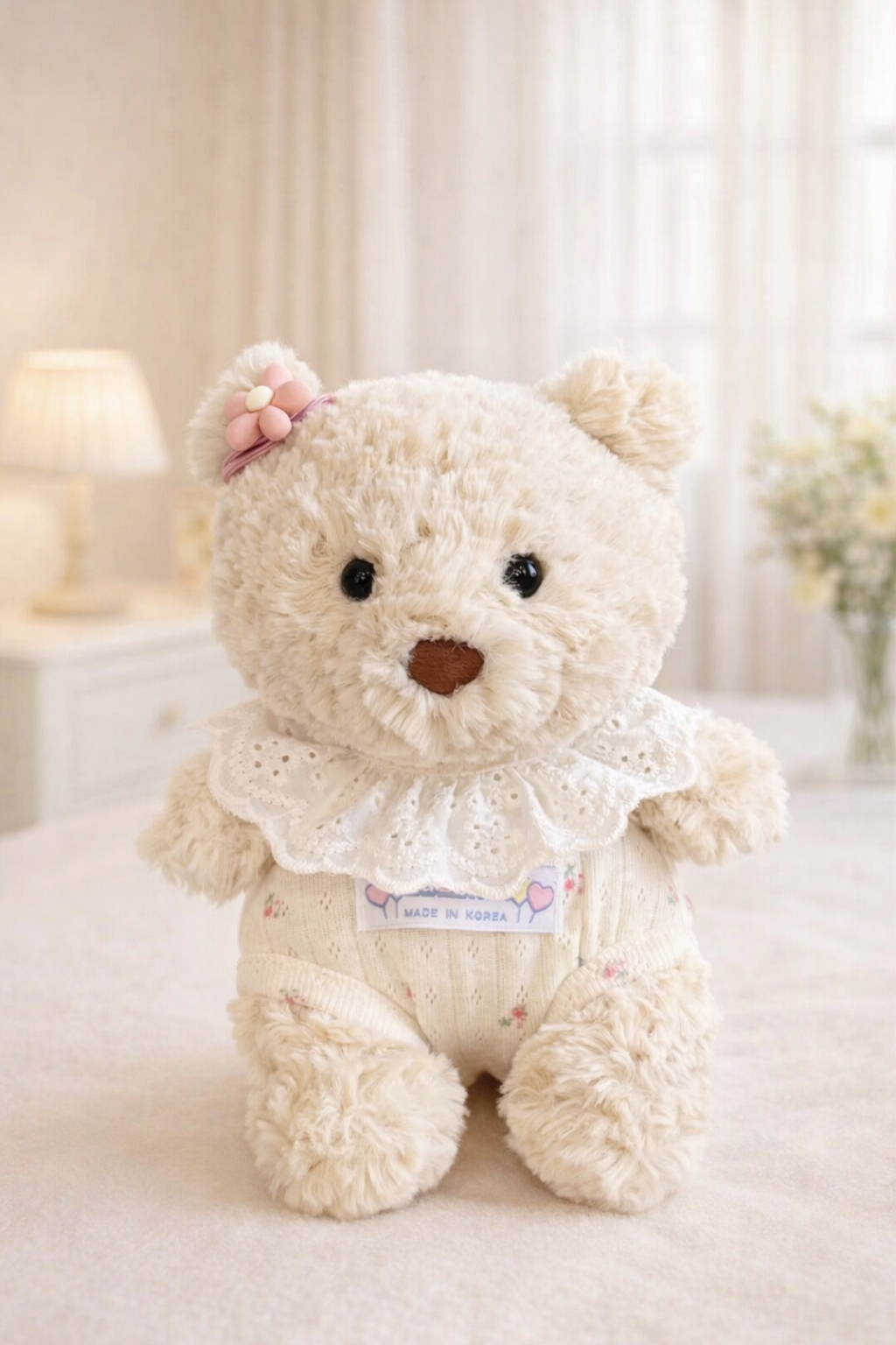 Bartholomew Bear Junior clothes outfits - Rose Romper