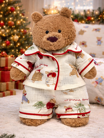 Niedliche Kleidung von Bartholomew Bear – Hasen-Schlafanzüge (winzig/mittel/groß/riesig)