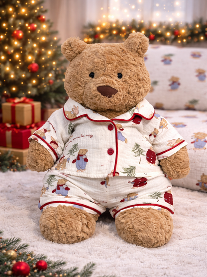 Niedliche Kleidung von Bartholomew Bear – Hasen-Schlafanzüge (winzig/mittel/groß/riesig)