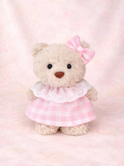 Bartholomew Bär niedliche Kleidung Outfits Kleid - HQQ03 (winzig/klein/mittel/groß/riesig)