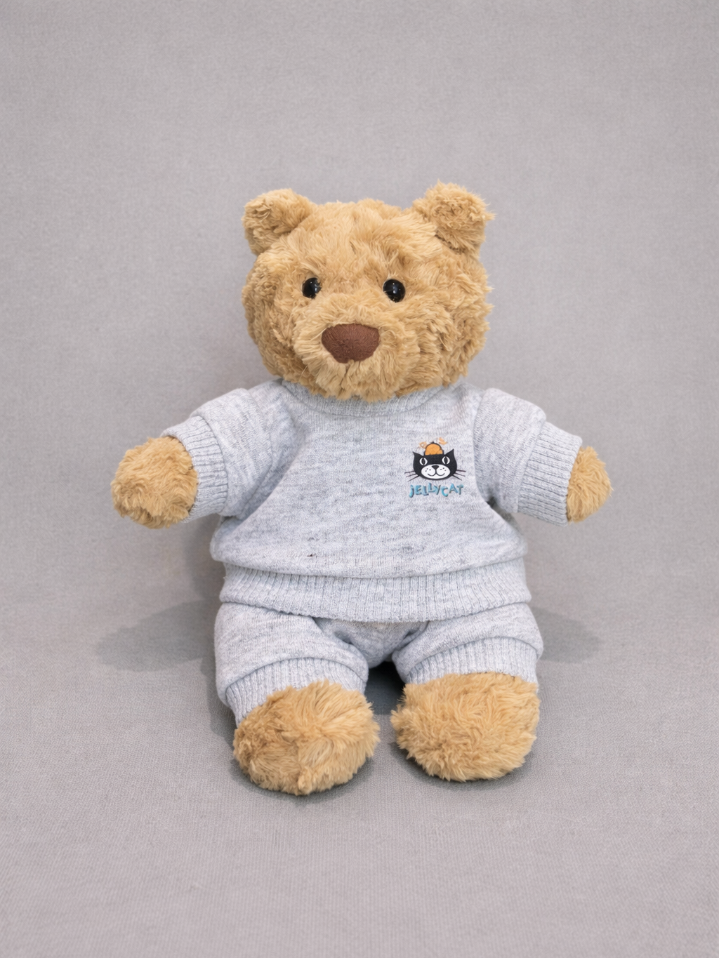 Bartholomew bear cute clothes outfits - Gray Hoodie Set
